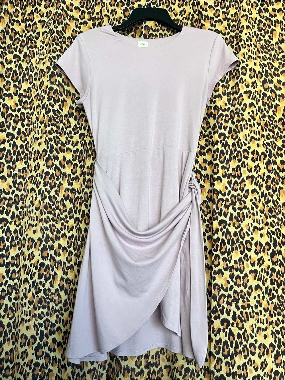 Aritzia Lavender Wrap Dress